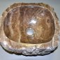 Wash basin in onyx