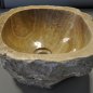 Wash basin in onyx