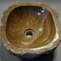 Wash basin in onyx