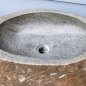 Ice fountain, kneip pool in basalt