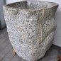 Tonalite stone washbasin, ice fountain, kneipp basin