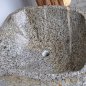 Tonalite stone washbasin, ice fountain, kneipp basin
