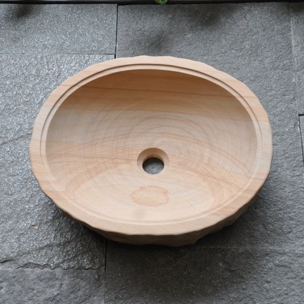 Sandstone washbasin