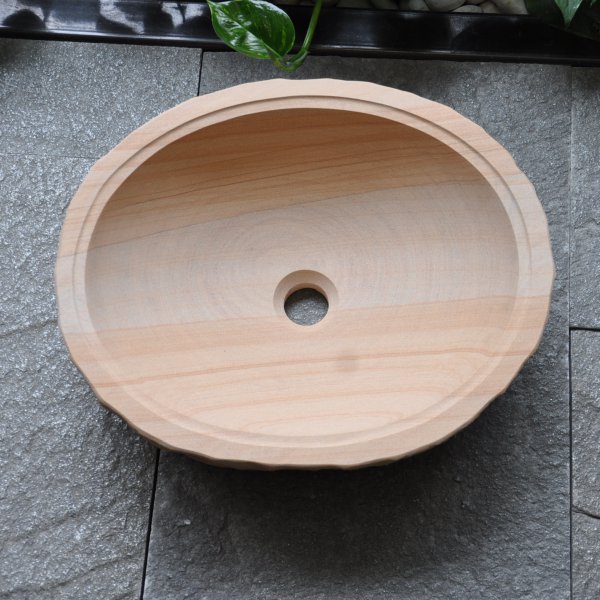 Sandstone washbasin