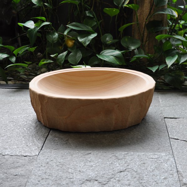 Sandstone washbasin