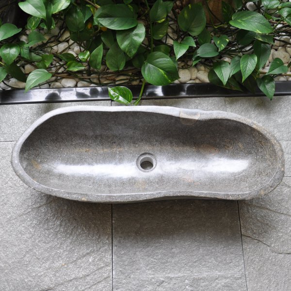 Basalt washbasin