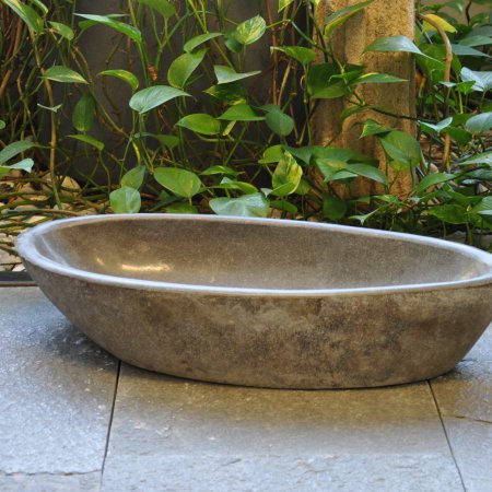 Basalt washbasin