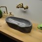 Basalt washbasin