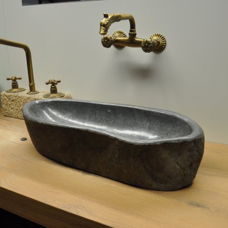 Basalt washbasin