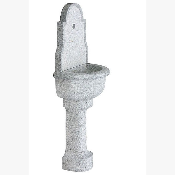 Wall Fountain in grey granite