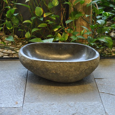 Basalt washbasin
