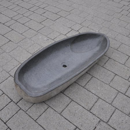Basalt washbasin