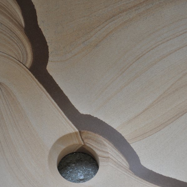 Lavabo in pietra arenaria