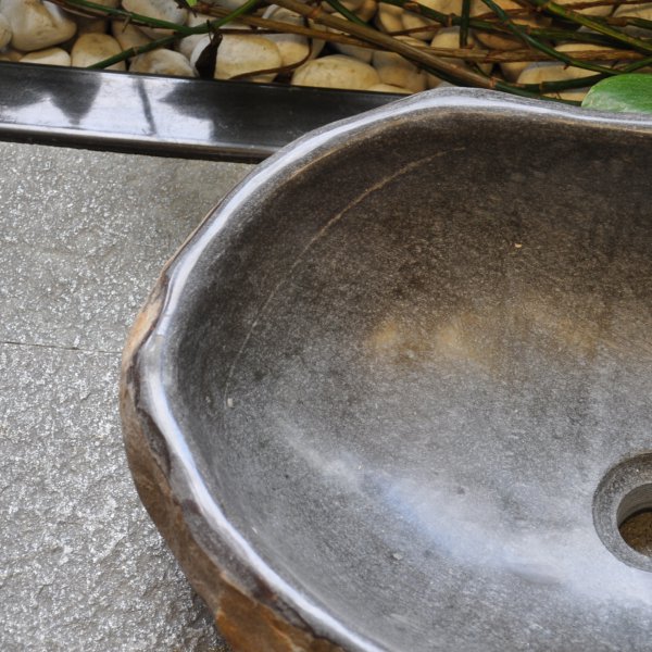 Basalt washbasin
