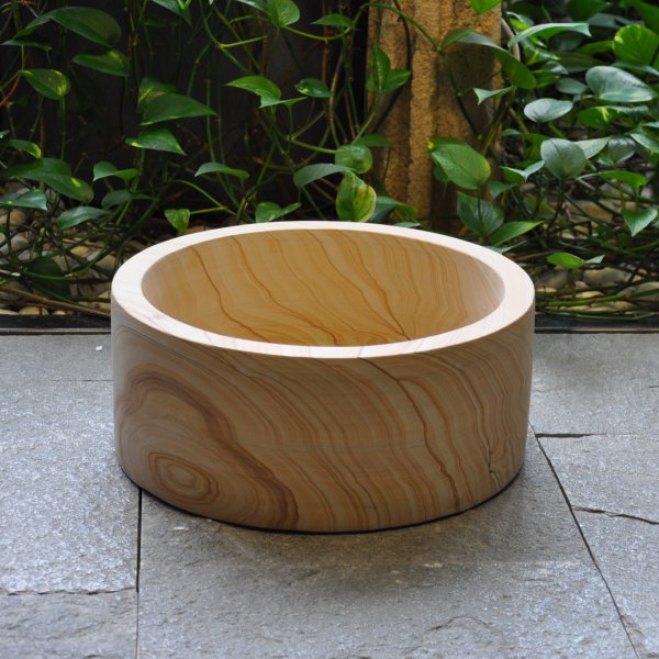 Sandstone washbasin