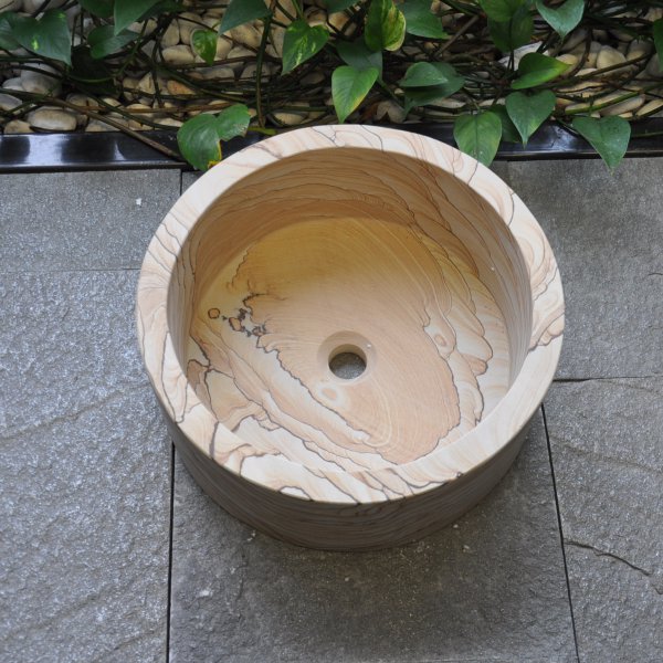 Sandstone washbasin