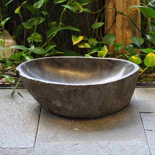 Griggio Lavabo in basalto