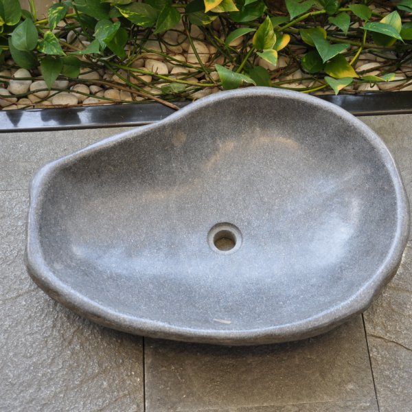griggio Lavabo in pietra basalto