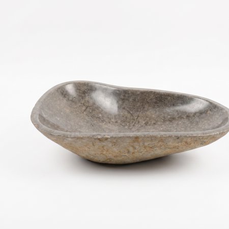 Basalt Waschbecken grau