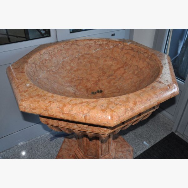 Wall Fountain - artist style - marble