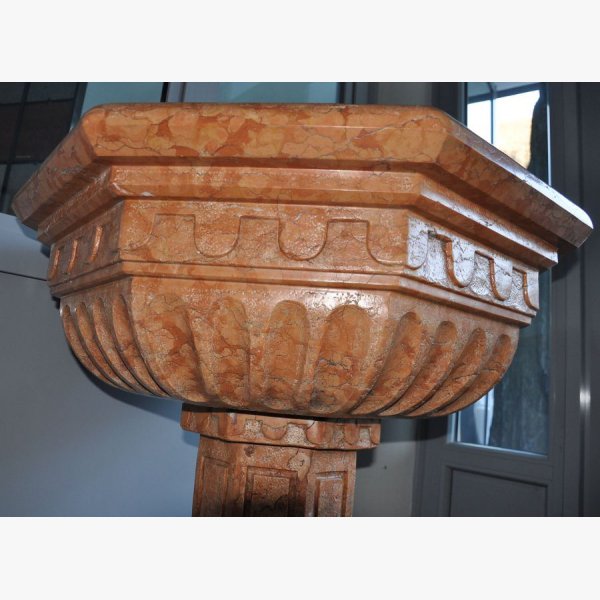 Wall Fountain - artist style - marble