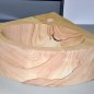 Corner washbasin made of sandstone