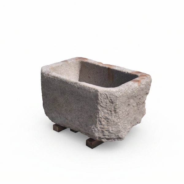 antiker Granit Brunnen 