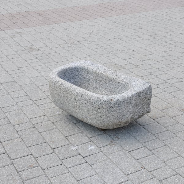 antiker Granit Brunnen 