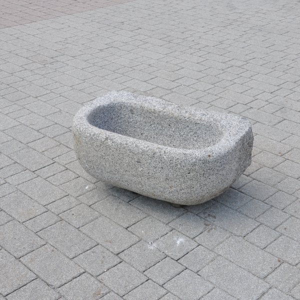 antiker Granit Brunnen 