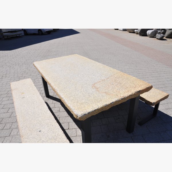 Table with two benches