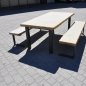 Table with two benches