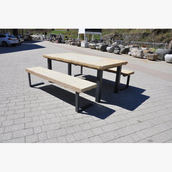 Table with two benches