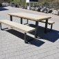 Table with two benches