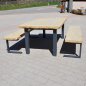Table with two benches
