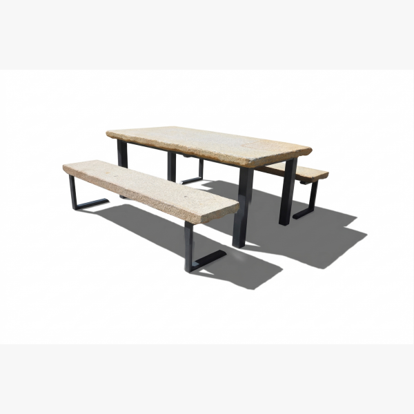 Table with two benches
