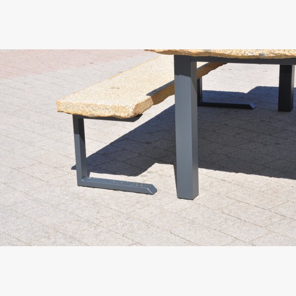 Table with two benches