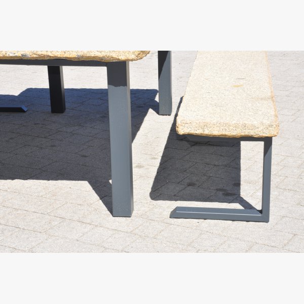 Table with two benches