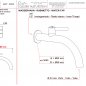 Water tap 1/2"-3/4"